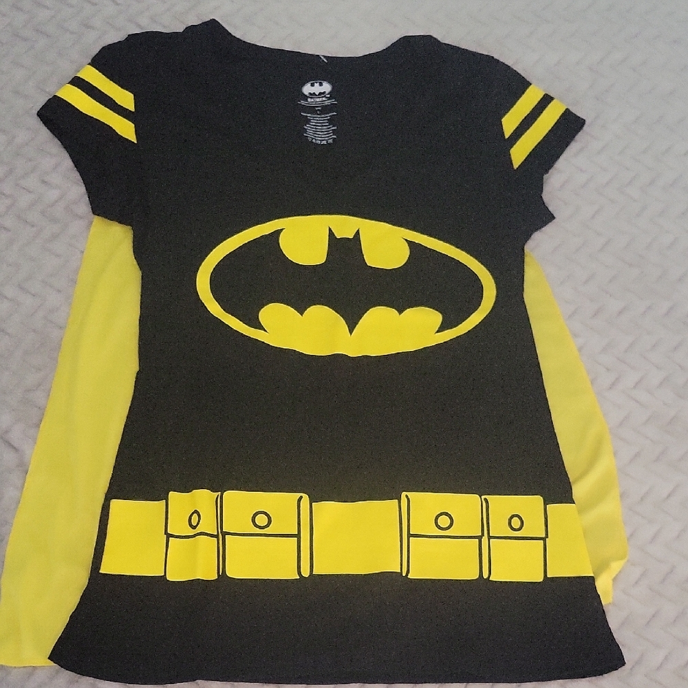 DC Comics Batman Superhero Caped Shirt